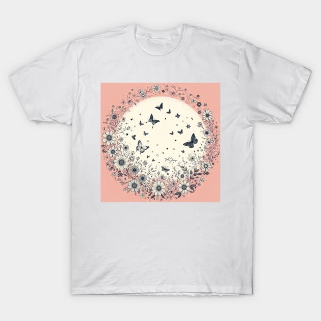 Papillons T-Shirt by YuYu